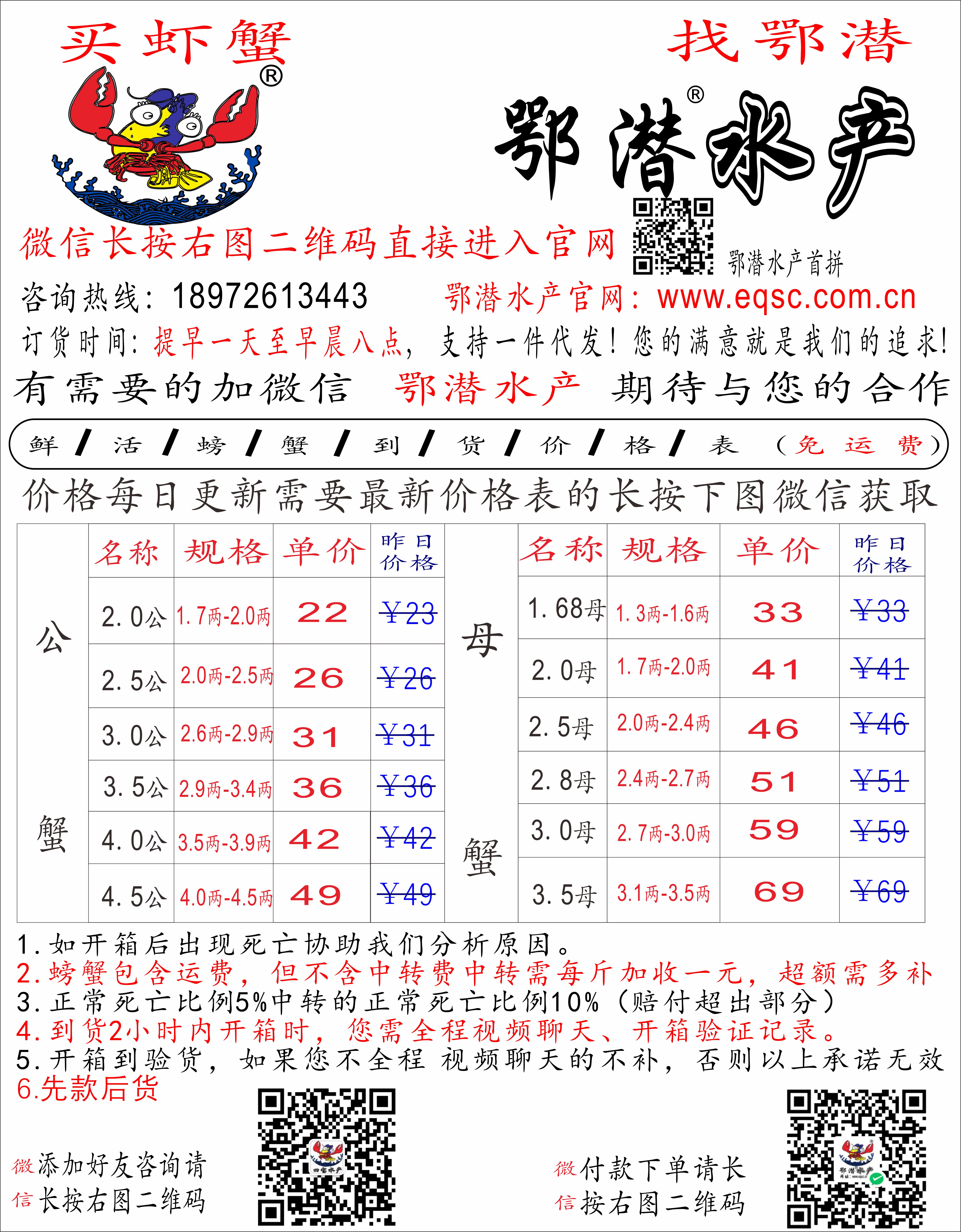 3母螃蟹